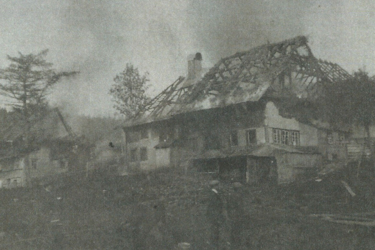 Brand des Seilerhansenhof 1911