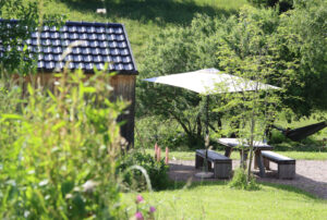 Garten mit Sitzbereich, Seilerhansenhof