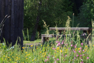 Garten mit Sitzgelegenheit, Seilerhansenhof